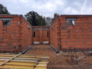 Segmenty w Krośnicach na Osiedlu Działkowa 1 etap budowy