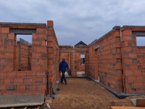 Segmenty w Krośnicach na Osiedlu Działkowa 1 etap budowy