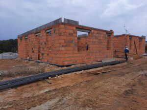 Segmenty w Krośnicach na Osiedlu Działkowa 1 etap budowy