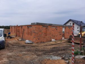 Segmenty w Krośnicach na Osiedlu Działkowa 1 etap budowy