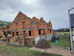 Segmenty w Krośnicach na Osiedlu Działkowa 2 etap budowy