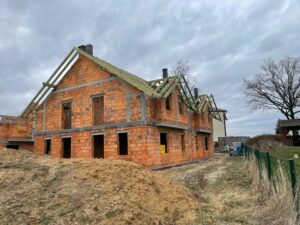 Segmenty w Krośnicach na Osiedlu Działkowa 2 etap budowy