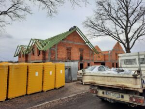 Segmenty w Krośnicach na Osiedlu Działkowa 2 etap budowy