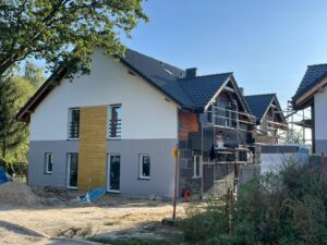 Segmenty w Krośnicach na Osiedlu Działkowa 3 etap budowy