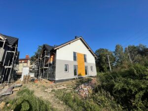 Segmenty w Krośnicach na Osiedlu Działkowa 3 etap budowy