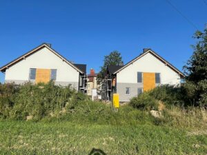 Segmenty w Krośnicach na Osiedlu Działkowa 3 etap budowy