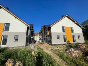 Segmenty w Krośnicach na Osiedlu Działkowa 3 etap budowy