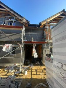 Segmenty w Krośnicach na Osiedlu Działkowa 3 etap budowy