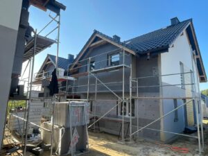 Segmenty w Krośnicach na Osiedlu Działkowa 3 etap budowy