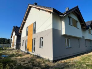 Segmenty w Krośnicach na Osiedlu Działkowa 3 etap budowy