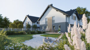 Segmenty w Krośnicach na Osiedlu Działkowa Wizualizacja