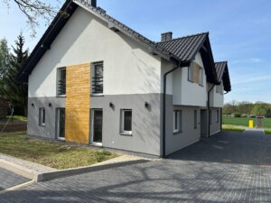 Segmenty w Krośnicach na Osiedlu Działkowa 3 etap budowy