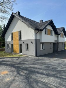 Segmenty w Krośnicach na Osiedlu Działkowa 3 etap budowy