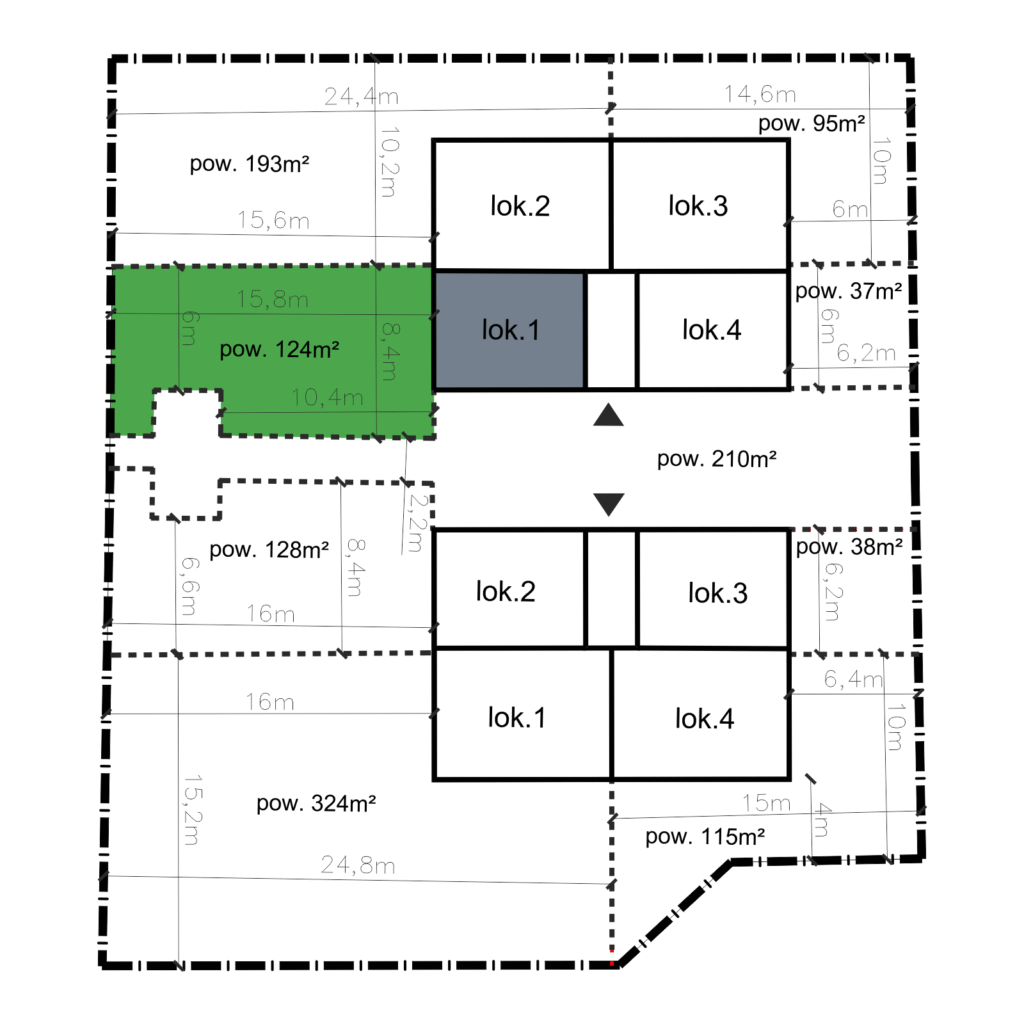 Działkowa 1 Segment 1